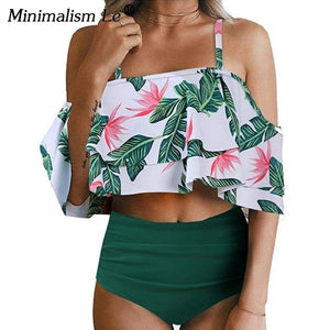 Minimalism Le Sexy High Waist Swimsuit