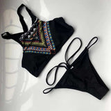 Women Swimsuit Padded Push Up Ladies Bikini Set