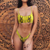 2019 Sexy Snake Print Bikini Swimsuit