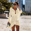 Crochet Solid Cover-Ups Beach Wear