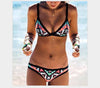 Sexy Womens Bikini Set Boho Bandage Swimwear