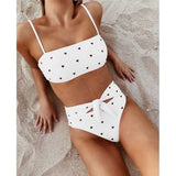 2019 Summer high waist Women Bikini Set Swimsuit