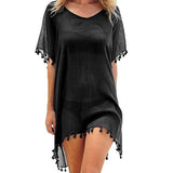 Sexy Tassel Chiffon Cover-Up Swimwear