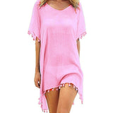 Sexy Tassel Chiffon Cover-Up Swimwear